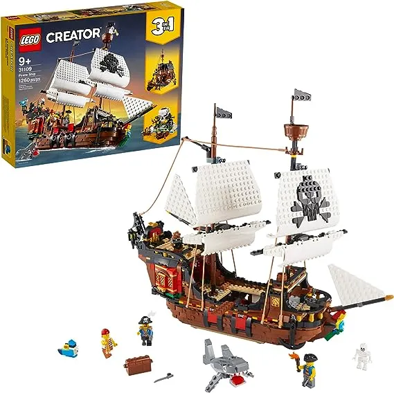 LEGO Pirate Ship LEGO Creator (31109) 100% Complete￼