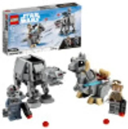 LEGO Star Wars AT-AT vs. Tauntaun Microfighters 75298 Building Toy (205 Pieces)